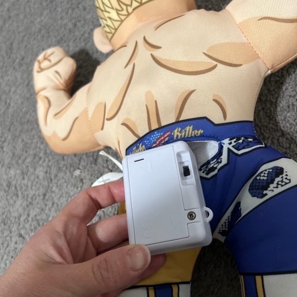 AEW Wrestling Buddy Plush - Official 16" Sting Plush With Over 12 Real Sounds, Pin To Win Feature